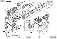 Bosch 0 601 137 541 GBM 10 SRE Drill 110 V / GB Spare Parts GBM10SRE